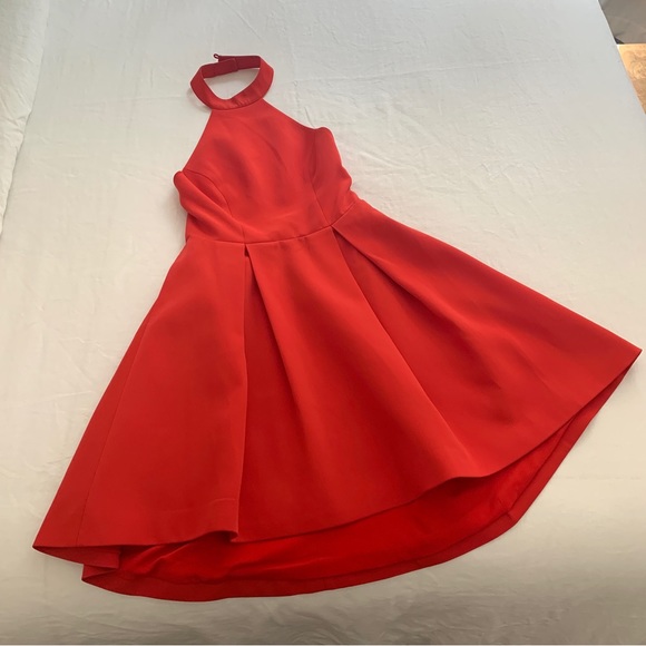 Keepsake Red Halter Mini Dress - Picture 5 of 5